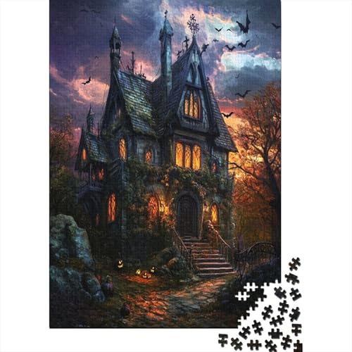 Castle Puzzle 1000 Teile Erwachsene Lernspiel Spielzeug Geschenk Holzpuzzles Herausforderung Für Erwachsene Und Kinder Ab 12 Jahren 1000pcs (75x50cm) von GAOYUCHUN