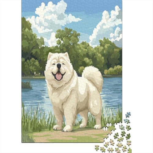 Chow 1000 Teile Puzzles Lernspiel Spielzeug Geschenk Puzzle 1000 Teile Holzpuzzle Erwachsene Herausforderung Für Erwachsene Teenager 1000pcs (75x50cm) von GAOYUCHUN