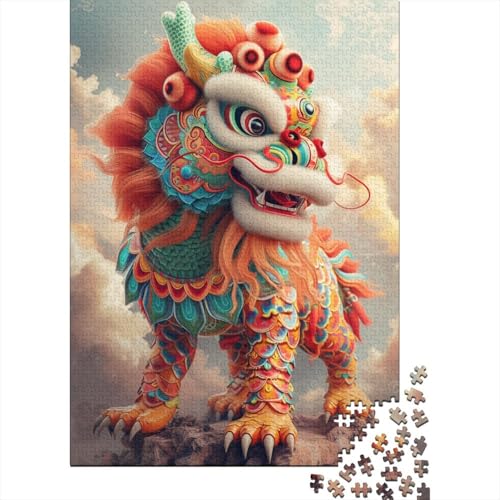 Colorful Dragon 1000 Stück Puzzles Für Erwachsene Teenager Geschenke Für Frauen Puzzle Für Erwachsene Und Kinder Ab 14 Jahren 1000pcs (75x50cm) von GAOYUCHUN
