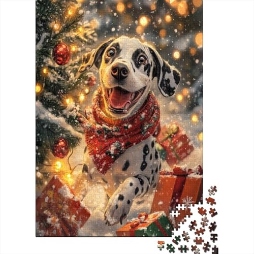Dalmatian 1000 Teile Puzzles Lernspiel Spielzeug Geschenk Puzzle 1000 Teile Holzpuzzles Heim Dekoration Erwachsene Und Kinder Ab 14 Jahren 1000pcs (75x50cm) von GAOYUCHUN