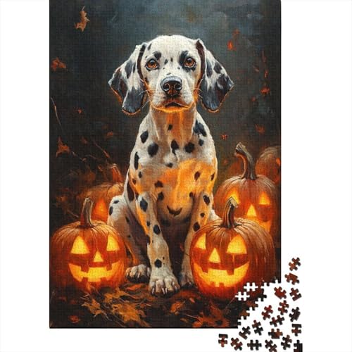 Dalmatian Puzzle 1000 Teile Stressabbau-Spielzeug Holzpuzzle Erwachsene Herausforderung Für Erwachsene Und Kinder Ab 12 Jahren 1000pcs (75x50cm) von GAOYUCHUN