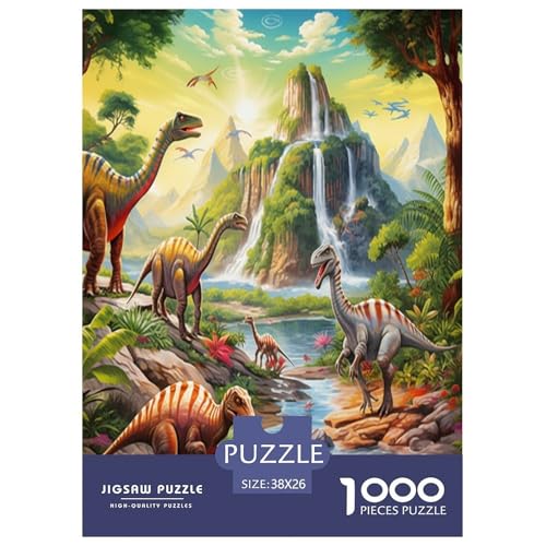 Dinosaurier Park Puzzle 1000-teilige Schwer Puzzle Spielzeug Lernspiel Impossible Herausforderung Spielzeug Für Erwachsene Und Kinder in Bewährter 38x26cm/1000pcs Dinosaurier Park Puzzle 1000-teilige Schwer Puzzle Spielzeug Lernspiel Impossible Herausforderung Spielzeug Für Erwachsene Und Kinder in Bewährter 38x26cm/1000pcs von GAOYUCHUN