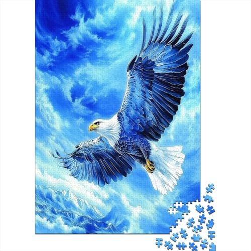 Eagle Puzzle 1000 Teile Erwachsene Lernspiel Spielzeug Geschenk Holzpuzzles Für Erwachsene Und Kinder Ab 12 Jahren 1000pcs (75x50cm) von GAOYUCHUN