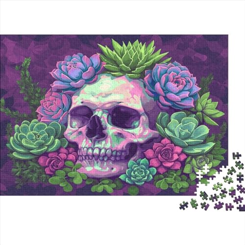 Energetic Skeleton 1000 Teile Puzzlespie Lernspiel Spielzeug Geschenk Holzpuzzles Heim Dekoration Erwachsene Und Kinder Ab 14 Jahren 1000pcs (75x50cm) von GAOYUCHUN