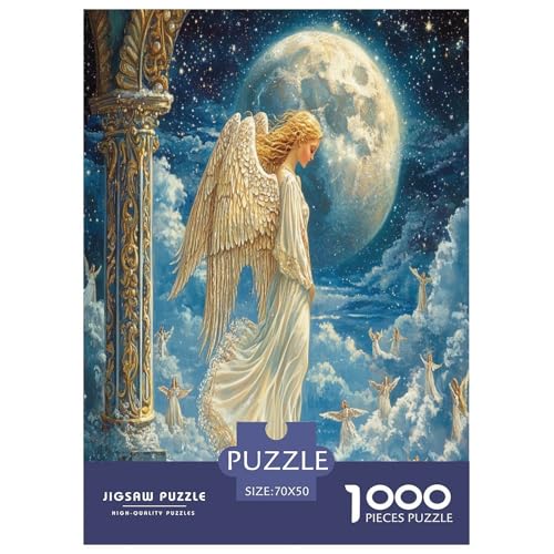 Engel Puzzle 1000 Teile Schwer Puzzle Spielzeug Lernspiel Impossible Herausforderungsspielzeug Für Erwachsene Und Kinder Ab 12 Jahren 70x50cm/1000pcs Engel Puzzle 1000 Teile Schwer Puzzle Spielzeug Lernspiel Impossible Herausforderungsspielzeug Für Erwachsene Und Kinder Ab 12 Jahren 70x50cm/1000pcs von GAOYUCHUN