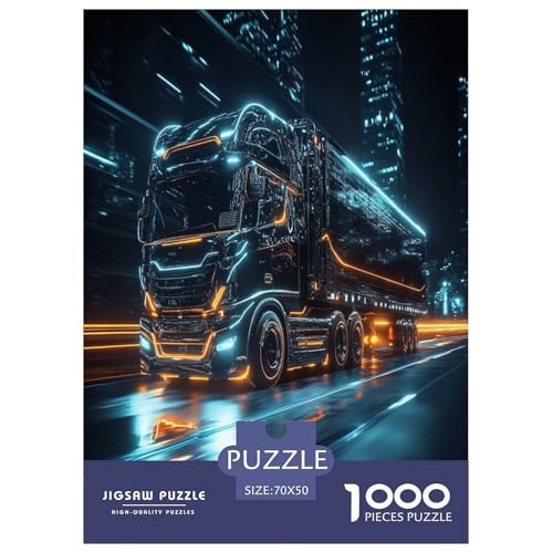 Lastwagen Puzzle 1000 Teile Schwer Puzzle Spielzeug Lernspiel Impossible Herausforderungsspielzeug Für Erwachsene Und Kinder Ab 12 Jahren 70x50cm/1000pcs Lastwagen Puzzle 1000 Teile Schwer Puzzle Spielzeug Lernspiel Impossible Herausforderungsspielzeug Für Erwachsene Und Kinder Ab 12 Jahren 70x50cm/1000pcs von GAOYUCHUN