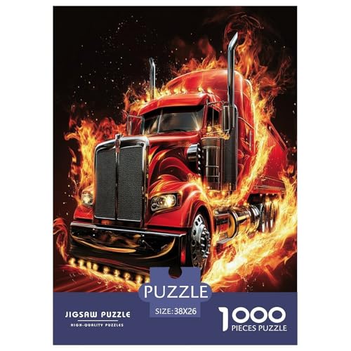 Lastwagen Puzzle 1000 Teile Schwer Puzzle Spielzeug Lernspiel Impossible Herausforderungsspielzeug Für Erwachsene Und Kinder Ab 14 Jahren 38x26cm/1000pcs Lastwagen Puzzle 1000 Teile Schwer Puzzle Spielzeug Lernspiel Impossible Herausforderungsspielzeug Für Erwachsene Und Kinder Ab 14 Jahren 38x26cm/1000pcs von GAOYUCHUN
