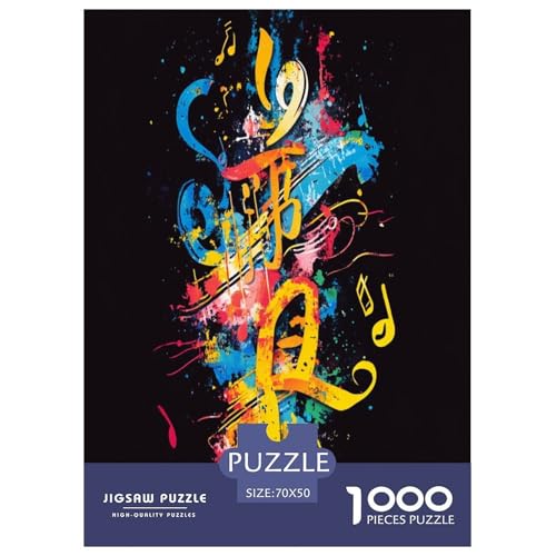 Musiknotation Puzzle 1000 Teile Schwer Puzzle Spielzeug Lernspiel Impossible Herausforderungsspielzeug Für Erwachsene Und Kinder Ab 14 Jahren 70x50cm/1000pcs Musiknotation Puzzle 1000 Teile Schwer Puzzle Spielzeug Lernspiel Impossible Herausforderungsspielzeug Für Erwachsene Und Kinder Ab 14 Jahren 70x50cm/1000pcs von GAOYUCHUN