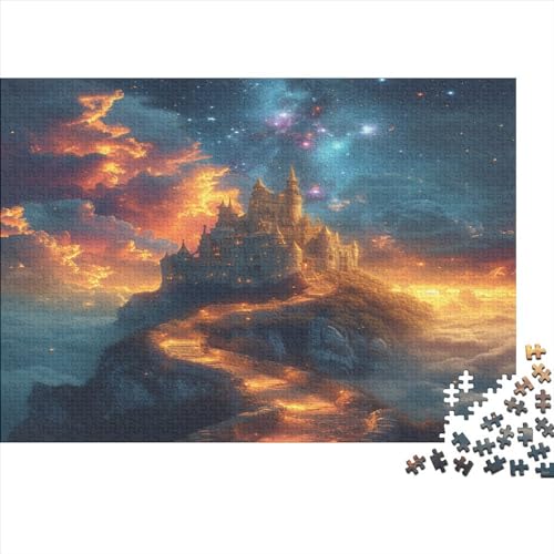Old Castle 1000 Stuck Puzzles UnregelmaBige Einzigartige Holzpuzzles Herausforderung Für Erwachsene Und Kinder Ab 12 Jahren 1000pcs (75x50cm) von GAOYUCHUN