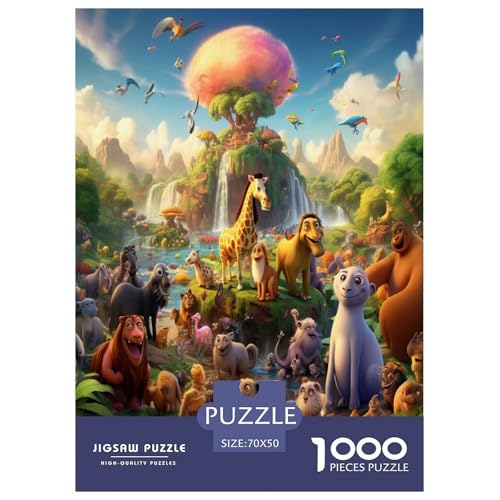 Tierwelt Puzzles 1000 Teile Schwer Puzzle Spielzeug Lernspiel Impossible Herausforderungsspielzeug Für Erwachsene Und Kinder Ab 14 Jahren 70x50cm/1000pcs Tierwelt Puzzles 1000 Teile Schwer Puzzle Spielzeug Lernspiel Impossible Herausforderungsspielzeug Für Erwachsene Und Kinder Ab 14 Jahren 70x50cm/1000pcs von GAOYUCHUN