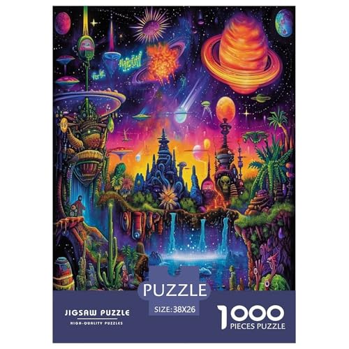 Traumplaneten Puzzle 1000 Teile Schwer Puzzle Spielzeug Lernspiel Impossible Herausforderungsspielzeug Für Erwachsene Und Kinder Ab 14 Jahren 38x26cm/1000pcs Traumplaneten Puzzle 1000 Teile Schwer Puzzle Spielzeug Lernspiel Impossible Herausforderungsspielzeug Für Erwachsene Und Kinder Ab 14 Jahren 38x26cm/1000pcs von GAOYUCHUN