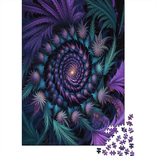 Vortex Puzzle 1000 Teile Erwachsene Heim Dekoration Holzpuzzle Erwachsene Für Erwachsene Und Kinder Ab 12 Jahren 1000pcs (75x50cm) von GAOYUCHUN