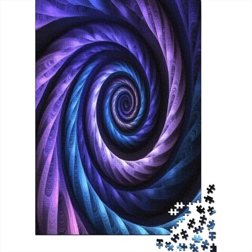 Vortex Puzzle 1000 Teile Erwachsene Herausforderung Holzpuzzle Erwachsene Für Erwachsene Und Kinder Ab 12 Jahren 1000pcs (75x50cm) von GAOYUCHUN
