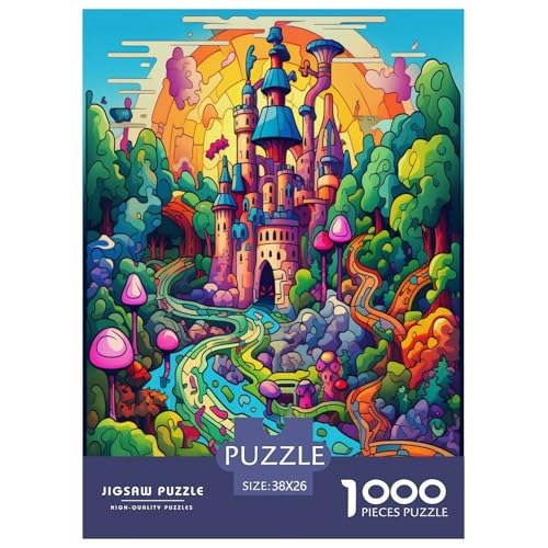 Wunderland Puzzles 1000 Teile Schwer Puzzle Spielzeug Lernspiel Impossible Herausforderungsspielzeug Für Erwachsene Und Kinder Ab 14 Jahren 38x26cm/1000pcs Wunderland Puzzles 1000 Teile Schwer Puzzle Spielzeug Lernspiel Impossible Herausforderungsspielzeug Für Erwachsene Und Kinder Ab 14 Jahren 38x26cm/1000pcs von GAOYUCHUN