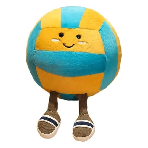 GAOZYUE Winbowel Niedliches Volleyball-Kissen, Puppe, Weiches Sportkissen, Lustiger Plüsch-Volleyball, Geschenk, Raumdekoration GAOZYUE Winbowel Niedliches Volleyball-Kissen, Puppe, Weiches Sportkissen, Lustiger Plüsch-Volleyball, Geschenk, Raumdekoration von GAOZYUE
