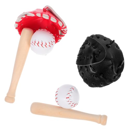 GARIOUANS 1 Satz Baseball Pole Handschuh Modell Massiver Baseballschläger Baseballhandschuh Dekoration Mini Baseballschläger Kleine Baseballs Rollenspiel Baseball Mini Baseball GARIOUANS 1 Satz Baseball Pole Handschuh Modell Massiver Baseballschläger Baseballhandschuh Dekoration Mini Baseballschläger Kleine Baseballs Rollenspiel Baseball Mini Baseball von GARIOUANS