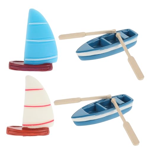 GARIOUANS 1 Satz Boote und Paddel Deko Kreative Boot Modelle für Mikrolandschaften Ocean Scene Ornamente für Garten und Zimmerdekoration Blaue Boote und Paddel GARIOUANS 1 Satz Boote und Paddel Deko Kreative Boot Modelle für Mikrolandschaften Ocean Scene Ornamente für Garten und Zimmerdekoration Blaue Boote und Paddel von GARIOUANS