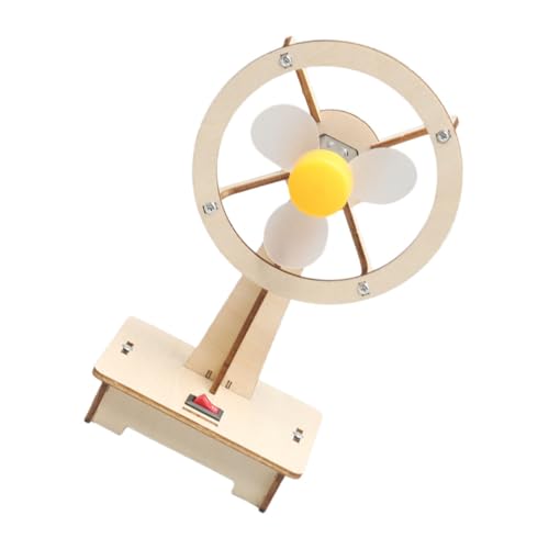 GARIOUANS 1 Satz DIY Bastelset für Manuelles Zusammenbauen von Elektrischen Ventilatoren Lernspielzeug für Wissenschaft und Technik für Schulprojekte und Kreative Experimente GARIOUANS 1 Satz DIY Bastelset für Manuelles Zusammenbauen von Elektrischen Ventilatoren Lernspielzeug für Wissenschaft und Technik für Schulprojekte und Kreative Experimente von GARIOUANS