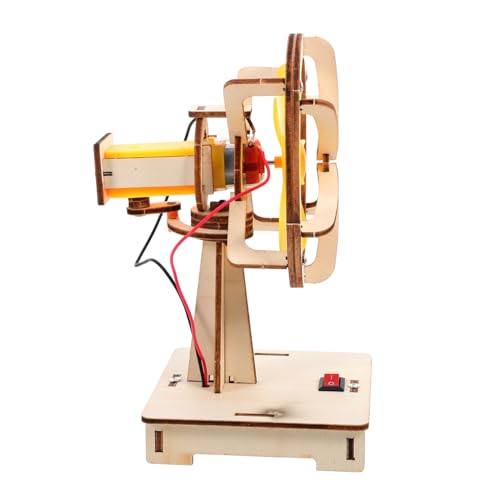 GARIOUANS 1 Satz DIY Windfan Modellbausatz für Elektrisches Lernspielzeug Physikkenntnissen Interaktive Bastelaktivität für Neugierige Kleine Perfektes für Kreative Experimente und GARIOUANS 1 Satz DIY Windfan Modellbausatz für Elektrisches Lernspielzeug Physikkenntnissen Interaktive Bastelaktivität für Neugierige Kleine Perfektes für Kreative Experimente und von GARIOUANS