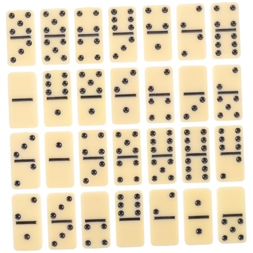 GARIOUANS 1 Satz Dominoes Set für Erwachsene Klassisches Brettspiel für Familienfeiern und Partys aus Hochwertigen Domino Blöcken für Drinnen und Draußen Leicht und Tragbar Sicheres für GARIOUANS 1 Satz Dominoes Set für Erwachsene Klassisches Brettspiel für Familienfeiern und Partys aus Hochwertigen Domino Blöcken für Drinnen und Draußen Leicht und Tragbar Sicheres für von GARIOUANS