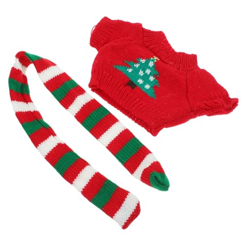 GARIOUANS 1 Satz Ersatz Puppen Schalset Mini Strickpullover und Dekorativer Schal für Puppen DIY Puppenzubehör Puppenoutfits und Kreative Bastelprojekte für Kleine GARIOUANS 1 Satz Ersatz Puppen Schalset Mini Strickpullover und Dekorativer Schal für Puppen DIY Puppenzubehör Puppenoutfits und Kreative Bastelprojekte für Kleine von GARIOUANS