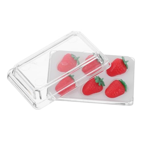 GARIOUANS 1 Satz Essbare Mini-Früchte Künstliche Früchte Miniaturspielzeug Puppenhaus-Lebensmittelminiaturen Obstgeschäft Requisite Miniatur-Puppenhauszubehör Erdbeerdekor Plastik GARIOUANS 1 Satz Essbare Mini-Früchte Künstliche Früchte Miniaturspielzeug Puppenhaus-Lebensmittelminiaturen Obstgeschäft Requisite Miniatur-Puppenhauszubehör Erdbeerdekor Plastik von GARIOUANS