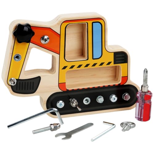GARIOUANS 1 Satz Interaktives Schraubenspielzeug für Schraubbrett Sensory Toy Kreativität und Hand Augen Koordination Pädagogisches für Vorschulkinder GARIOUANS 1 Satz Interaktives Schraubenspielzeug für Schraubbrett Sensory Toy Kreativität und Hand Augen Koordination Pädagogisches für Vorschulkinder von GARIOUANS