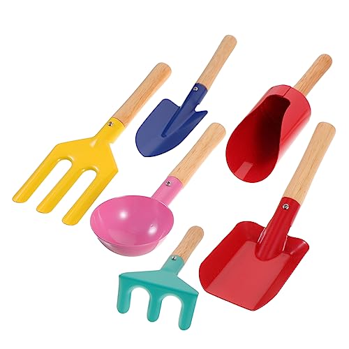 GARIOUANS 1 Satz Kleines Gartenwerkzeug für Teiliges Mini Gartenset Bunten Farben Leicht und Handlich für Gartenarbeit und Sandkasten Junge GARIOUANS 1 Satz Kleines Gartenwerkzeug für Teiliges Mini Gartenset Bunten Farben Leicht und Handlich für Gartenarbeit und Sandkasten Junge von GARIOUANS