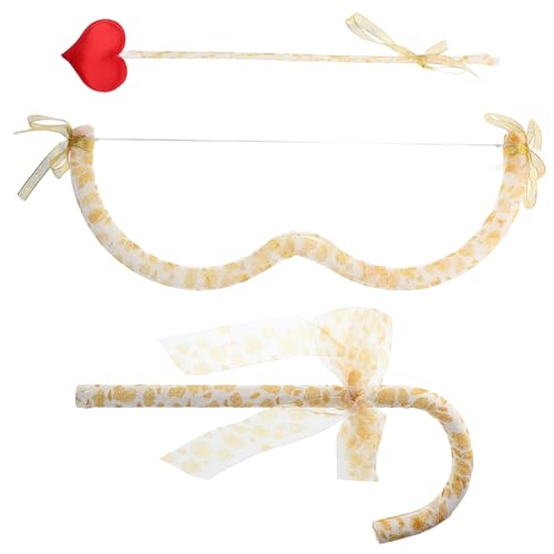 GARIOUANS 1 Satz Kostümset für Valentinstag Cupid Kostüm mit Bogen und Requisiten für Cosplay Romantische Dekorationen und Mottopartys für Verschiedene Anlässe und Festliche Events GARIOUANS 1 Satz Kostümset für Valentinstag Cupid Kostüm mit Bogen und Requisiten für Cosplay Romantische Dekorationen und Mottopartys für Verschiedene Anlässe und Festliche Events von GARIOUANS