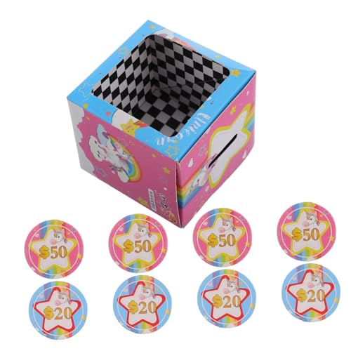 GARIOUANS 1 Satz Magisches Sparschwein Sparschwein Mädchen Piggy Bank Für Sparschweine -sparschwein -sparschwein Sparschweine Trick-sparschweine DIY-Zauberer-münzdosen Papier von GARIOUANS