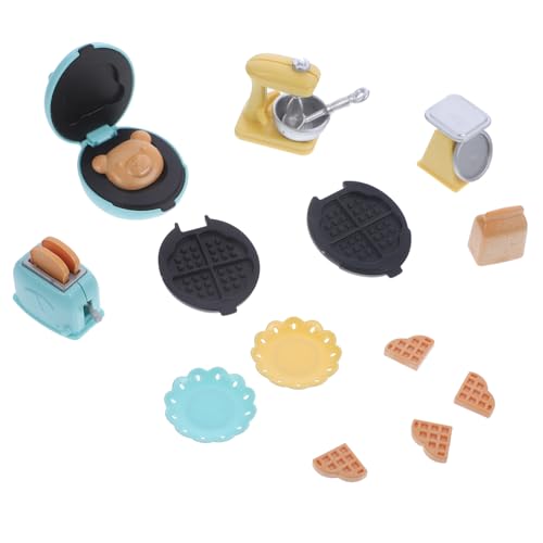 GARIOUANS 1 Satz Mini Küchenmodell Miniatur Backen Spielzubehör Für Küchenutensilien Mini-hausküchenzubehör Küchenutensilien Für Kleine Häuser Mini-hausbacken Schneebesen Plastik von GARIOUANS