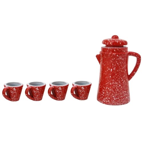 GARIOUANS 1 Satz Mini-Teeset Teetasse Mini - Miniatur Simulation und Tasse Dollhouse Tea Party Kleiner Tee Puppenstubentee Legierung GARIOUANS 1 Satz Mini-Teeset Teetasse Mini - Miniatur Simulation und Tasse Dollhouse Tea Party Kleiner Tee Puppenstubentee Legierung von GARIOUANS