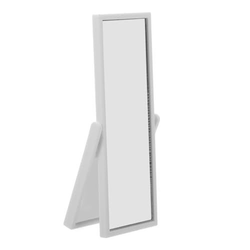 GARIOUANS 1 Satz Mini -dressingspiegel Deko Mini-Spiegel Puppenhauszubehör Miniatur -szenenzubehör Mini Schminkspiegel Mini-puppenhaus-zubehör Minispiegel Für Puppenhaus Acryl von GARIOUANS