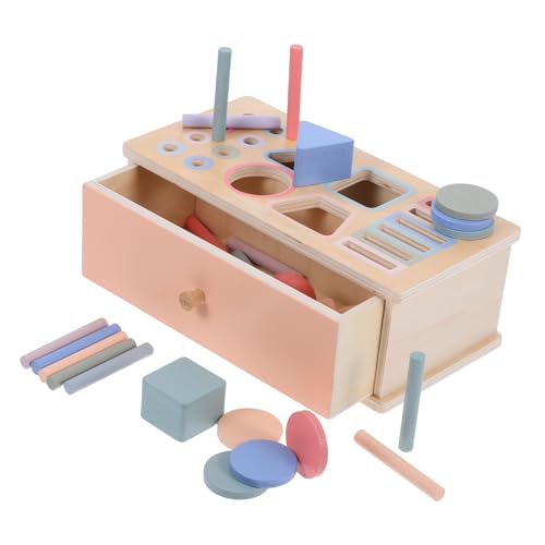GARIOUANS 1 Satz Montessori Sortier und Stapelspielzeug aus Holz Farberkennungs und Formen Sortierspiel für Kleinkinder Jahre Feinmotorik und Frühkindlichen Entwicklung GARIOUANS 1 Satz Montessori Sortier und Stapelspielzeug aus Holz Farberkennungs und Formen Sortierspiel für Kleinkinder Jahre Feinmotorik und Frühkindlichen Entwicklung von GARIOUANS
