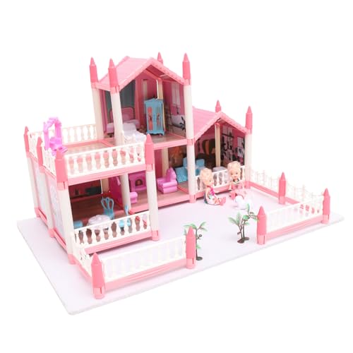 GARIOUANS 1 Satz Prinzessin Castle Hausspielzeug DIY Mini Dollhouse Models Kit Puppenhaus-Puzzle Kinderspielzeug Mini- -Bausatz Plastik Rosa GARIOUANS 1 Satz Prinzessin Castle Hausspielzeug DIY Mini Dollhouse Models Kit Puppenhaus-Puzzle Kinderspielzeug Mini- -Bausatz Plastik Rosa von GARIOUANS
