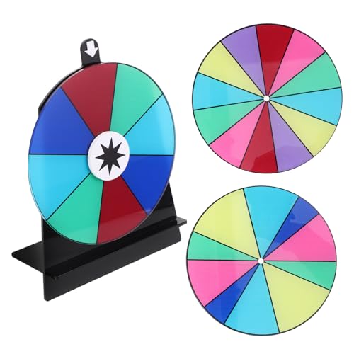 GARIOUANS 1 Satz -Roulette Peg-brettspiel Kompaktes Gewinnrad Tabletop-Spiele Preisrad Trocken Abwischbar Sich Drehendes Preisrad Entscheidungsrad- Erstaunliches Roulette Acryl GARIOUANS 1 Satz -Roulette Peg-brettspiel Kompaktes Gewinnrad Tabletop-Spiele Preisrad Trocken Abwischbar Sich Drehendes Preisrad Entscheidungsrad- Erstaunliches Roulette Acryl von GARIOUANS