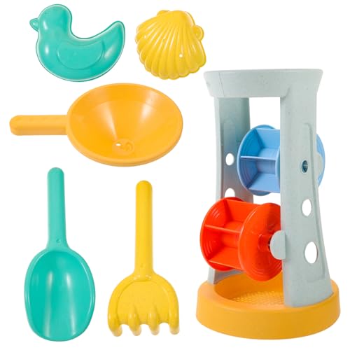 GARIOUANS 1 Satz Sandspielzeug Strandspielzeug für Outdoor Sandspielzeug Eimer Perfektes für Kreatives Am Strand Sandkasten Fördert Koordination und Geschicklichkeit von GARIOUANS