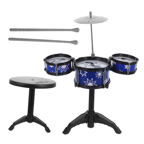 GARIOUANS 1 Satz Schlagzeugset Robustes Interaktives Jazz Drum Kit für Kleinkinder Fördert Musikalische und Kreative Ausdrucksweise für Frühkindliche Musikbildung und Spaß GARIOUANS 1 Satz Schlagzeugset Robustes Interaktives Jazz Drum Kit für Kleinkinder Fördert Musikalische und Kreative Ausdrucksweise für Frühkindliche Musikbildung und Spaß von GARIOUANS
