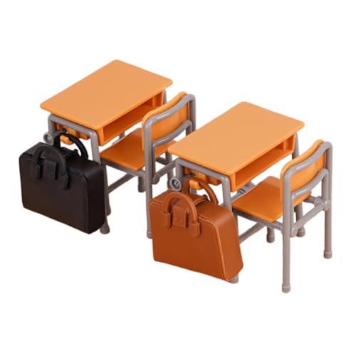 GARIOUANS 1 Satz Schreibtisch-schultaschenmodell Puppenhaus-schulbedarf Puppenhausmöbel Miniaturpuppenhauszubehörschule Mini-puppenhaus Puppenhaus Schreibtisch Und Stuhl Schultisch Plastik GARIOUANS 1 Satz Schreibtisch-schultaschenmodell Puppenhaus-schulbedarf Puppenhausmöbel Miniaturpuppenhauszubehörschule Mini-puppenhaus Puppenhaus Schreibtisch Und Stuhl Schultisch Plastik von GARIOUANS