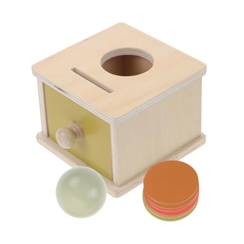 GARIOUANS 1 Satz Sortierspielzeug mit und Ballabwurf Montessori Lernspielzeug zur Motorischer Fähigkeiten für Kleinkinder Robust und Langlebig von GARIOUANS