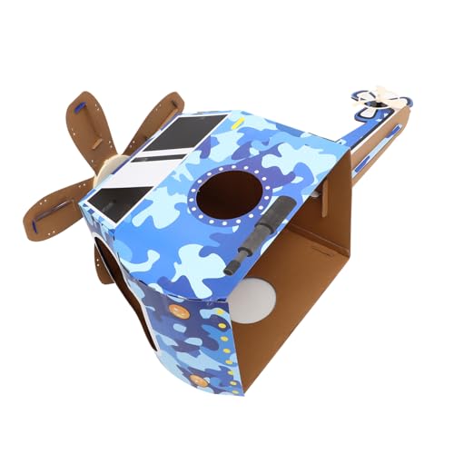 GARIOUANS 1 Satz Tragbares DIY für Kreatives Flugzeugkostüm aus Farbdesign und Camouflage Fördert Hand Augen Koordination und Kreatives GARIOUANS 1 Satz Tragbares DIY für Kreatives Flugzeugkostüm aus Farbdesign und Camouflage Fördert Hand Augen Koordination und Kreatives von GARIOUANS