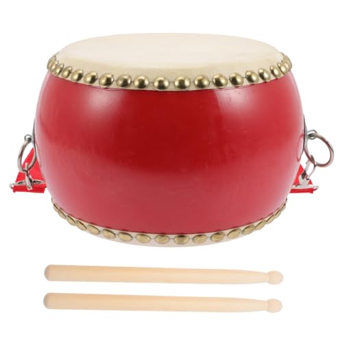 GARIOUANS 1 Satz Trommelspielzeug für Cowhide Handtrommel Pädagogisches Musikinstrument Rhythmus Konzentration und Geschicklichkeit für Jungen und Mädchen Ab Jahren von GARIOUANS