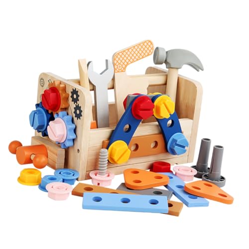 GARIOUANS 1 Satz Werkzeugset aus Holz Multifunktionales für Frühkindliche Bildung für Kreatives und Reparaturübungen Geeignet für Jungen und Mädchen GARIOUANS 1 Satz Werkzeugset aus Holz Multifunktionales für Frühkindliche Bildung für Kreatives und Reparaturübungen Geeignet für Jungen und Mädchen von GARIOUANS