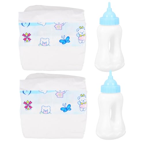 GARIOUANS 1 Satz Zubehör Für Puppenspielzeug Puppenhaus-Gadgets Miniaturwindeln Kleine Futterflaschen Simulation Flaschenspielzeug Babyzubehör Plastik GARIOUANS 1 Satz Zubehör Für Puppenspielzeug Puppenhaus-Gadgets Miniaturwindeln Kleine Futterflaschen Simulation Flaschenspielzeug Babyzubehör Plastik von GARIOUANS