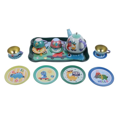 GARIOUANS 1 Satz für Teesets spielzeuge Tee gläser Simulationsspielzeug für den Nachmittagstee für die Küche Miniaturspielzeug Mini-Teekannen Weißblech GARIOUANS 1 Satz für Teesets spielzeuge Tee gläser Simulationsspielzeug für den Nachmittagstee für die Küche Miniaturspielzeug Mini-Teekannen Weißblech von GARIOUANS