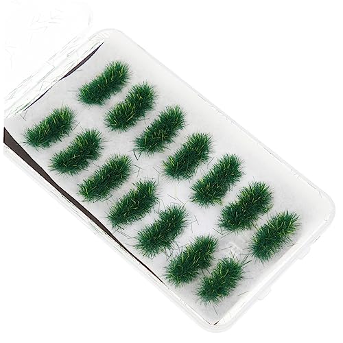 GARIOUANS 1 Schachtel Static Grass Tufts für Miniaturmodelle Realistische Grasbüschel für Dioramen Modelleisenbahnen Tabletop Spiele Einfach zu Verwenden Langlebig und Vielseitig Einsetzbar von GARIOUANS
