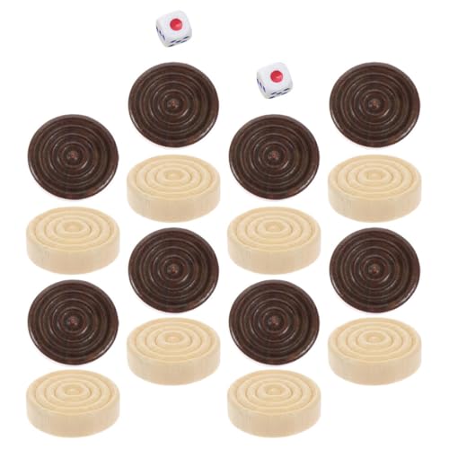 GARIOUANS 1 Set Dame Zubehör Runde Dame Brettspiele Für Den Familienabend Holzspielzeug Brettspiel Zubehör Brettspiel Kit Aus Holz GARIOUANS 1 Set Dame Zubehör Runde Dame Brettspiele Für Den Familienabend Holzspielzeug Brettspiel Zubehör Brettspiel Kit Aus Holz von GARIOUANS