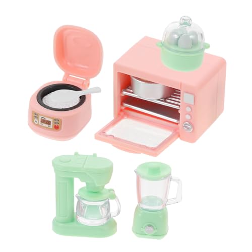 GARIOUANS 1 Set Puppenhausgeräte Mini Küchenutensilien Kleines Wohnaccessoires Kleines Winzige Häuser Mini Layout Requisiten Winziges Hauszubehör Mini Ofen von GARIOUANS