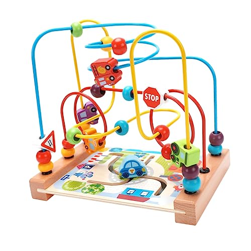 GARIOUANS 1 Stück Holzspielzeug Bead Maze für Interaktives Lernspielzeug zur Kognitiver Fähigkeiten und Formenverständnis für Geburtstage und Outdoor Aktivitäten GARIOUANS 1 Stück Holzspielzeug Bead Maze für Interaktives Lernspielzeug zur Kognitiver Fähigkeiten und Formenverständnis für Geburtstage und Outdoor Aktivitäten von GARIOUANS