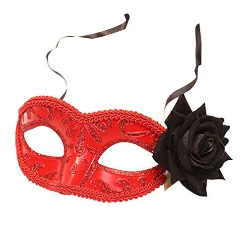 GARIOUANS 1 Stück Kunstvolle Halbgesichtsmaske mit Rosen Design Elegante Maske für Kostümpartys und Karneval für Erwachsene und Verkleidung für Tanzveranstaltungen Aus Hochwertigem Gefertigt GARIOUANS 1 Stück Kunstvolle Halbgesichtsmaske mit Rosen Design Elegante Maske für Kostümpartys und Karneval für Erwachsene und Verkleidung für Tanzveranstaltungen Aus Hochwertigem Gefertigt von GARIOUANS